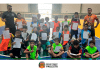 Retorno do treino Escolinha de futebol sub -10