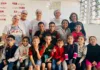 Atividade de educação nutricional com os alunos do 2º ano trabalhando o tema folclore com uma receita sugerida na apostila: arroz doce.
