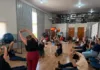 Prefeitura municipal inicia Atividade Laboral no ambiente de trabalho com a profissional Tatiana Ferrante.